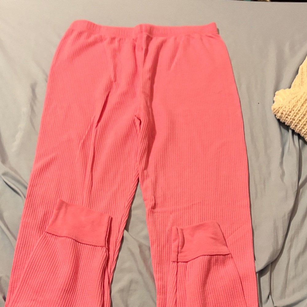 Athletic Works Coral Ribbed Pants